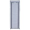 Szafka tekstylna GOCKOWIAK Lea (57 x 29 x 172) Szary Materiał Metal