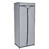Szafa tekstylna GOCKOWIAK Fela (152 x 60 x 45 cm) Szary Materiał Metal
