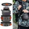 Zestaw turystyczny GOCKOWIAK Traveler (10 elementów) Rodzaj Naczynia turystyczne
