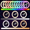 Lampa pierścieniowa LIBERTYLINE Rivoni RGB Temperatura barwowa [K] 3000 - 6500