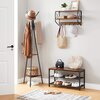 Stojaki na ubrania GOCKOWIAK Aldo Rustic Czarny Wymiary [cm] 180 x 45 x 45