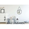 Lustro GOCKOWIAK Mirage 60 cm Czarny Materiał Szkło