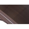 Daszek GOCKOWIAK Mako duo 100 x 200 cm Brązowy Materiał Plastik
