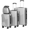 Zestaw walizek VOYANO Azores 28.5/55/66/76 cm Srebrny