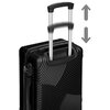 Zestaw walizek VOYANO Azores 28.5/55/66/76 cm Czarny Szerokość [cm] 41