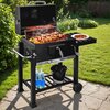 Grill węglowy GOCKOWIAK Mejor 115 x 49 cm Funkcje Kółka, Pokrywa, Półki boczne, Termometr