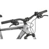 Rower górski MTB INDIANA X-Pulser 1.9 M21 29 cali męski Szaro-czarny Amortyzator przód marka Zoom