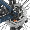 Rower trekkingowy INDIANA X-Road 5.0 D17 28 cali damski Granatowo-srebrny Wyposażenie Stopka