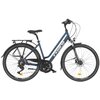 Rower trekkingowy INDIANA X-Road 5.0 D17 28 cali damski Granatowo-srebrny Rama Aluminiowa