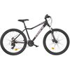 Rower górski MTB INDIANA X-Pulser 2.6 D17 26 cali damski Czarno-fioletowy Przerzutka tylna marka Shimano Tourney