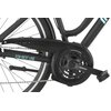Rower trekkingowy INDIANA X-Road 3.0 D17 28 cali damski Czarno-błękitny Kolory dostępne w ofercie producenta Czarno-błękitny
