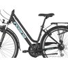 Rower trekkingowy INDIANA X-Road 3.0 D17 28 cali damski Czarno-błękitny Rozmiar ramy [cal] 17