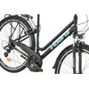 Rower trekkingowy INDIANA X-Road 3.0 D17 28 cali damski Czarno-błękitny Rozmiar koła [cal] 28