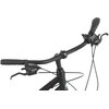 Rower trekkingowy INDIANA X-Road 3.0 D17 28 cali damski Czarno-błękitny Przerzutka tylna marka Shimano Altus