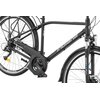 Rower trekkingowy INDIANA X-Road 4.0 M19 28 cali męski Czarno-srebrny Waga [kg] 15.7