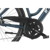 Rower trekkingowy INDIANA X-Road 5.0 D21 28 cali damski Granatowo-srebrny Przerzutka tylna marka Shimano