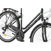 Rower trekkingowy INDIANA X-Road 1.0 D17 28 cali damski Czarno-zielony Kolekcja 2025