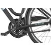 Rower trekkingowy INDIANA X-Road 3.0 D19 28 cali damski Czarno-błękitny Kolekcja 2025