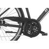 Rower trekkingowy INDIANA X-Road 4.0 M21 28 cali męski Czarno-srebrny Wyposażenie Bagażnik