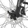 Rower trekkingowy INDIANA X-Road 5.0 M19 28 cali męski Czarno-srebrny Wyposażenie Stopka