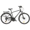 Rower trekkingowy INDIANA X-Road 5.0 M19 28 cali męski Czarno-srebrny Rama Aluminiowa