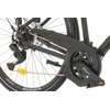 Rower trekkingowy INDIANA X-Road 5.0 M19 28 cali męski Czarno-srebrny Wzrost [cm] 174 - 180