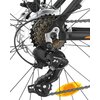 Rower górski MTB INDIANA X-Pulser 2.6 M17 26 cali Czarno-pomarańczowy Waga z opakowaniem [kg] 17