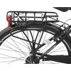Rower trekkingowy INDIANA X-Road 1.0 D19 28 cali damski Czarno-fioletowy Wyposażenie Stopka