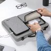Torba na laptopa TECH-PROTECT Defender Bag 15-16 cali Szary Rodzaj zamknięcia Zamek błyskawiczny