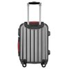 Zestaw walizek VOYANO Minorka 51/60/70 cm z kosmetyczką Szary Rodzaj zamknięcia Zamek szyfrowy