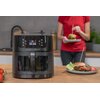 Air Fryer Frytkownica beztłuszczowa GÖTZE & JENSEN AF850T AI z funkcją gotowania na parze i okienkiem do obserwacji postępów Typ Frytkownica beztłuszczowa