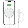 Ładowarka indukcyjna TECH-PROTECT QI15W-A44 Magnetic Magsafe 15W Biały Moc [W] 7.5