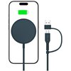 Ładowarka indukcyjna TECH-PROTECT QI15W-A44 Magnetic Magsafe 15W Granatowy Moc [W] 7.5