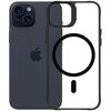 Etui 3MK Satin Guardx MagCase do Apple iPhone 15 Przezroczysto-czarny