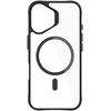 Etui 3MK Satin Guardx MagCase do Apple iPhone 16 Przezroczysto-czarny Seria telefonu iPhone