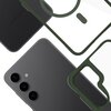Etui 3MK Satin Guardx MagCase do Samsung Galaxy S24/S25 Przezroczysto-zielony Dominujący kolor Przezroczysto-zielony