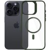 Etui 3MK Satin Guardx MagCase do Apple iPhone 16 Pro Max Przezroczysto-zielony