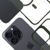 Etui 3MK Satin Guardx MagCase do Apple iPhone 16 Pro Max Przezroczysto-zielony Dominujący kolor Przezroczysto-zielony