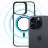 Etui 3MK Satin Guardx MagCase do Apple iPhone 16 Pro Max Przezroczysto-zielony Typ Etui magnetyczne