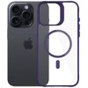 Etui 3MK Satin Guardx MagCase do Apple iPhone 16 Pro Max Przezroczysto-fioletowy