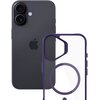 Etui 3MK Satin Guardx MagCase do Apple iPhone 16 Przezroczysto-fioletowy Model telefonu iPhone 16