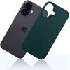 Etui 3MK Silicone Guardx MagCase do Apple iPhone 16 Ciemnozielony Kompatybilność Apple iPhone 16