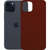 Etui 3MK Silicone Guardx MagCase do Apple iPhone 15 Ciemno-czerwony