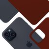 Etui 3MK Silicone Guardx MagCase do Apple iPhone 15 Ciemno-czerwony Dominujący kolor Ciemno-czerwony