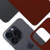 Etui 3MK Silicone Guardx MagCase do Apple iPhone 16 Pro Ciemno-czerwony Dominujący kolor Ciemno-czerwony