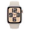 Apple Watch SE 2gen GPS + Cellular 44mm koperta z aluminium (księżycowa poświata) + pasek sportowy rozmiar M/L (księżycowa poświata) Kształt Prostokątny