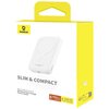 Powerbank BASEUS Magnetic Mini 6000mAh 20W Biały Typ baterii Litowo-polimerowa