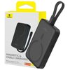 Powerbank BASEUS Magnetic Mini 10000mAh 20W Czarny + Kabel Lightning Prąd wyjściowy [A] 2.22