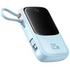 Powerbank BASEUS Qpow Pro+ 10000mAh 22.5W Niebieski Prąd wyjściowy [A] 1.5
