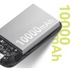 Powerbank BASEUS Qpow 2 10000mAh 30W Czarny + Kable USB-C Materiał wykonania Aluminium